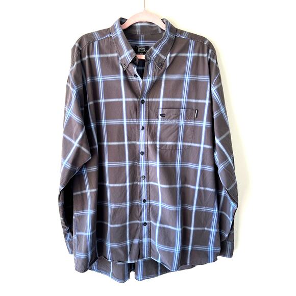 Camel Active Mens Plaid Button Down Shirt Size XL Grunge Skater Y2K Gorpcore - Picture 1 of 6